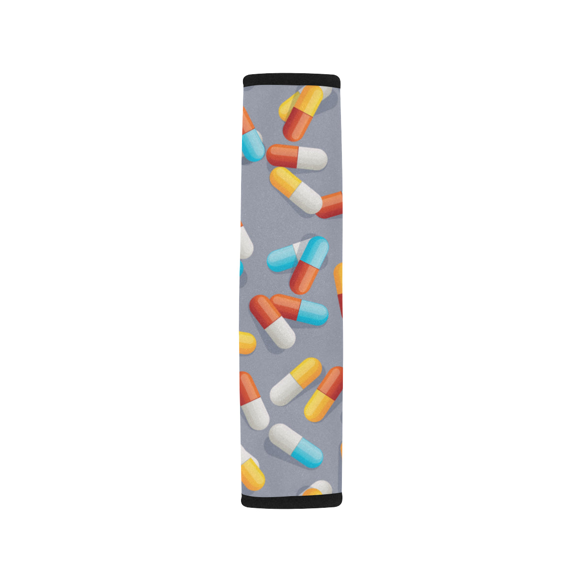 Pill Pattern Print Design A01 Car Seat Belt Cover