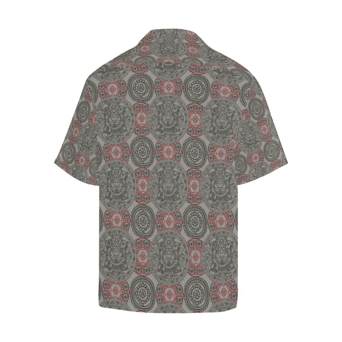 Calendar Aztec Pattern Print Design 04 Men's Hawaiian Shirt