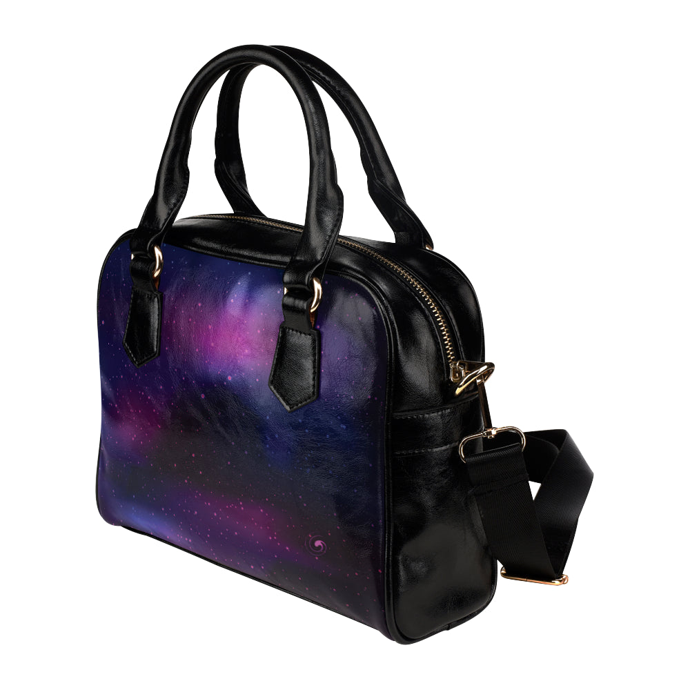 Night sky Pattern Print Design A04 Shoulder Handbag