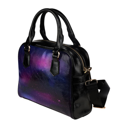 Night sky Pattern Print Design A04 Shoulder Handbag