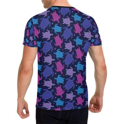 Sea Turtle Print Design LKS309 Men's All Over Print T-shirt