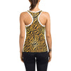 Tiger Print Design LKS302 Women's Racerback Tank Top