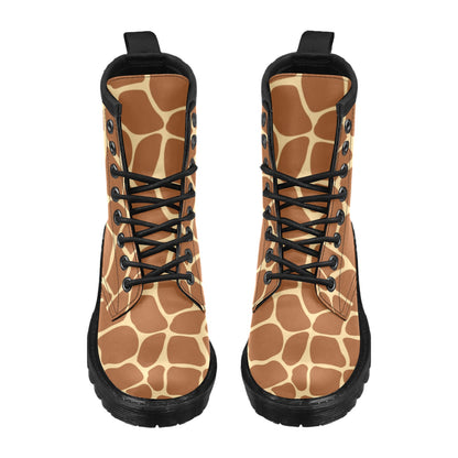 Giraffe Texture Print Women's Boots