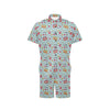 Hippie Print Design LKS307 Men's Romper