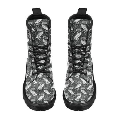 Tribal Pattern Print Design LKS308 Women's Boots