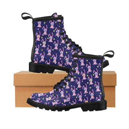 Rabbit Baby Pattern Print Design RB015 Women's Boots