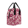 Cherry Blossom Pattern Print Design CB06 Insulated Lunch Bag