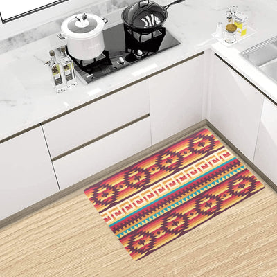 Tribal Aztec Vintage Kitchen Mat