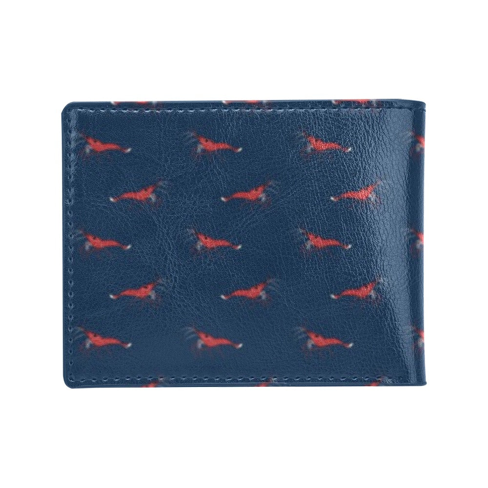 Shrimp Print Design LKS305 Men's ID Card Wallet