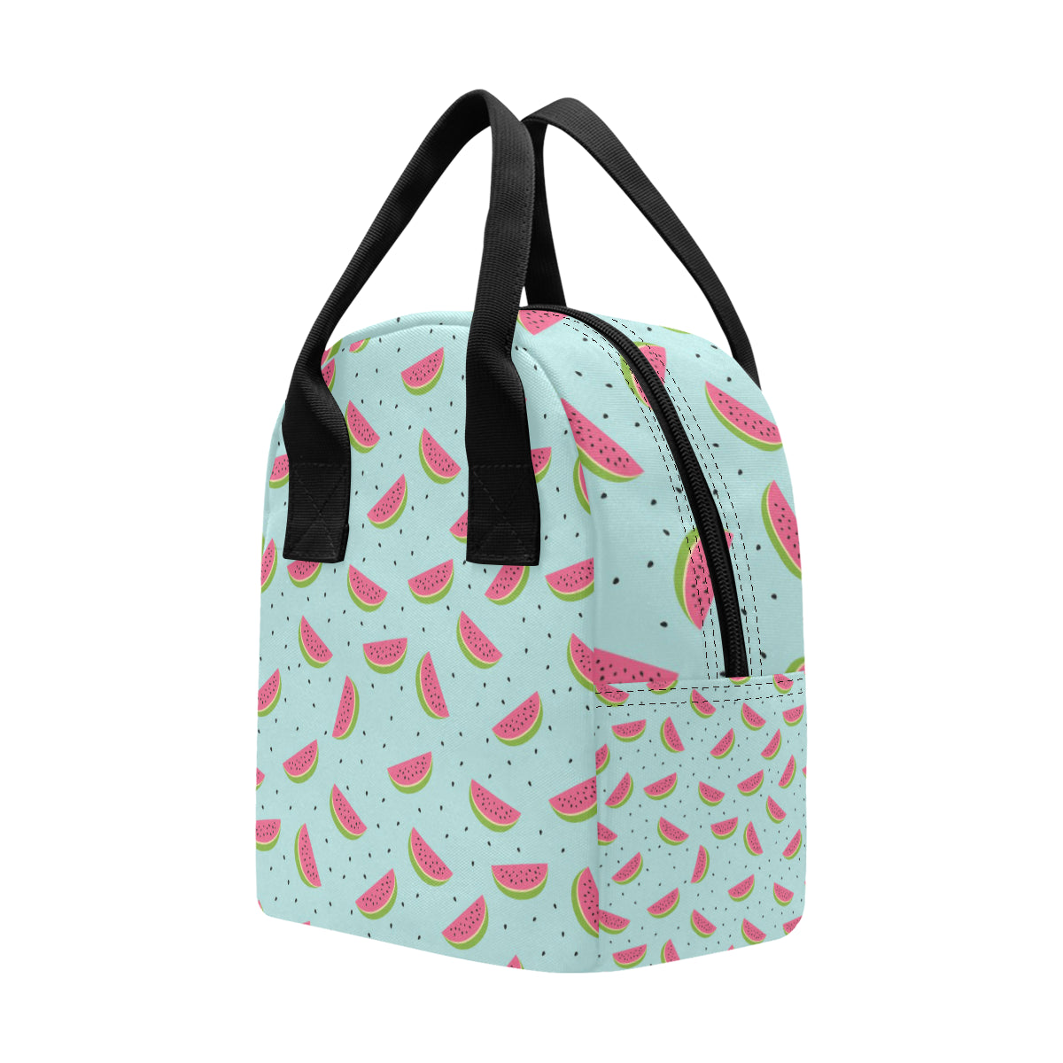 Watermelon Pattern Print Design WM06 Insulated Lunch Bag