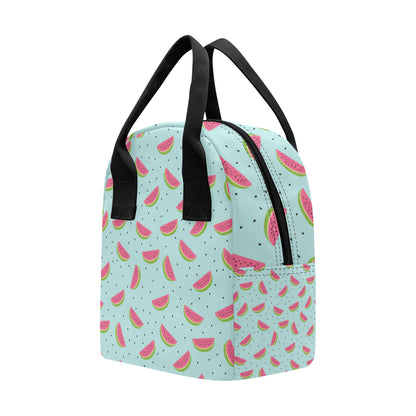 Watermelon Pattern Print Design WM06 Insulated Lunch Bag