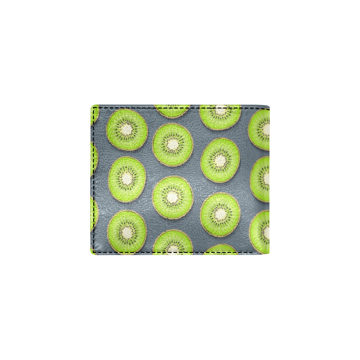 Kiwi Pattern Print Design KW06 Men's ID Card Wallet