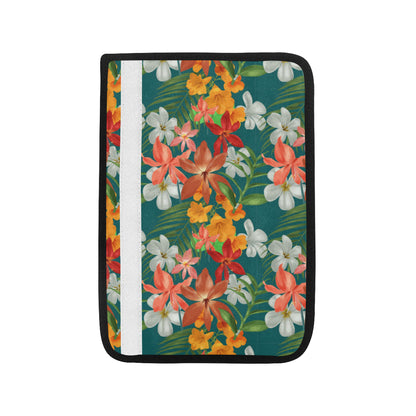 Amaryllis Pattern Print Design AL06 Car Seat Belt Cover