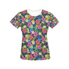 Hibiscus Print Design LKS3010 Women's  T-shirt