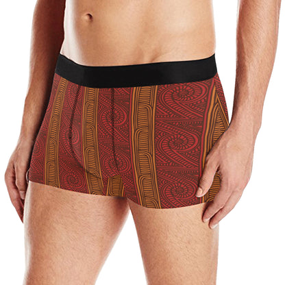 Maori Pattern Print Design 05 Men's Boxer Briefs