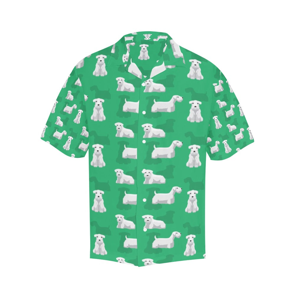 Sealyham Terriers Print Design LKS301 Men's Hawaiian Shirt