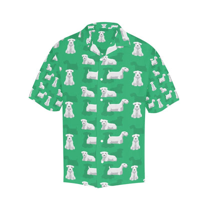 Sealyham Terriers Print Design LKS301 Men's Hawaiian Shirt