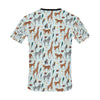 Safari Animal Print Design LKS306 Men's All Over Print T-shirt