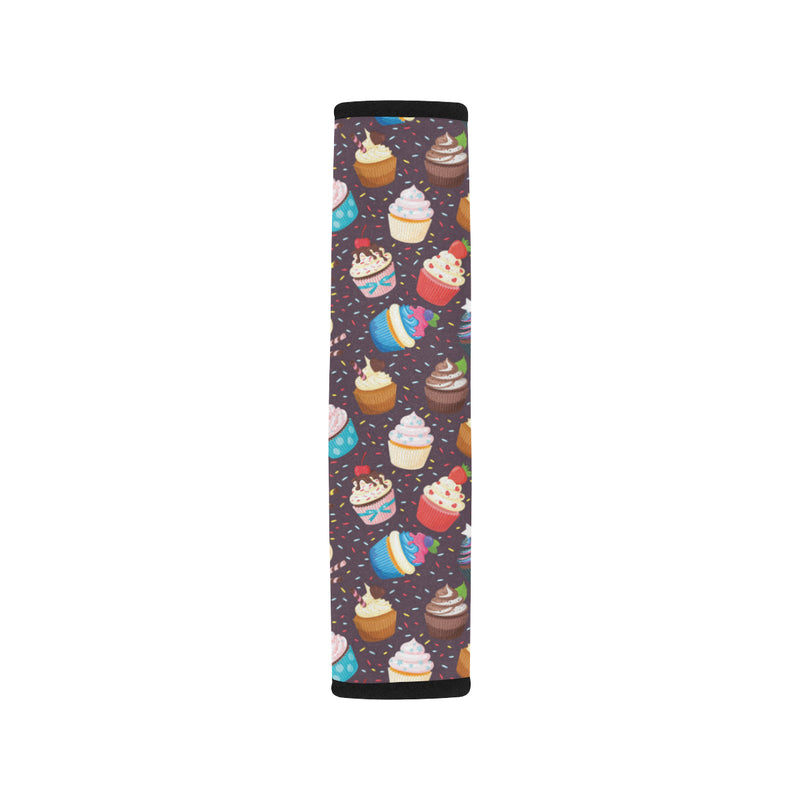 Cupcakes Party Print Pattern Car Seat Belt Cover