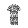 Skull Print Design LKS301 Men's Romper