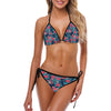 Flamingo Red Hibiscus  Pattern Bikini