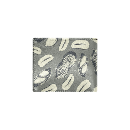 Peanut Pattern Print Design A01 Men's ID Card Wallet