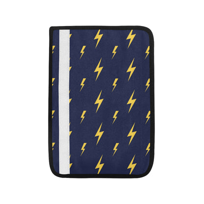 Lightning Thunder Pattern Print Design 03 Car Seat Belt Cover