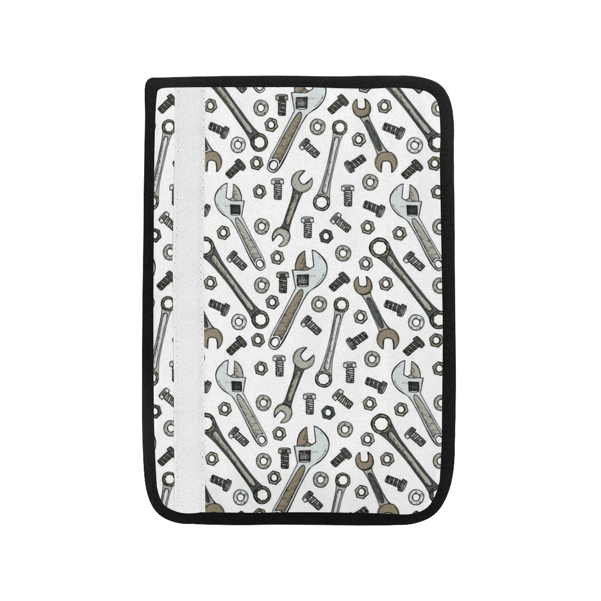 Mechanic Pattern Print Design 03 Car Seat Belt Cover