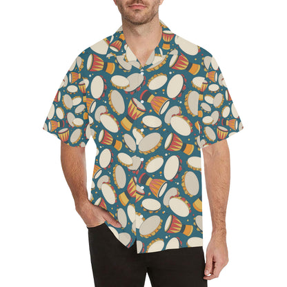Tambourine Pattern Print Design 01 Men's Hawaiian Shirt