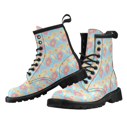 Gerberas Pattern Print Design GB04 Women's Boots