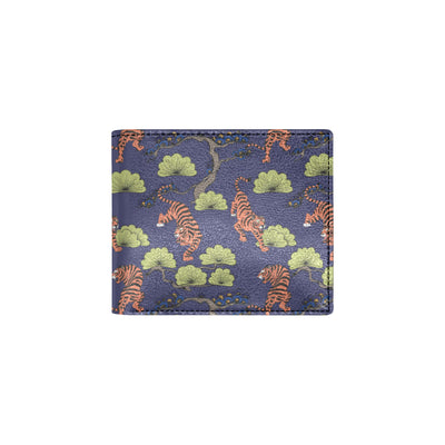 Tiger Pattern Japan Style Men's ID Card Wallet