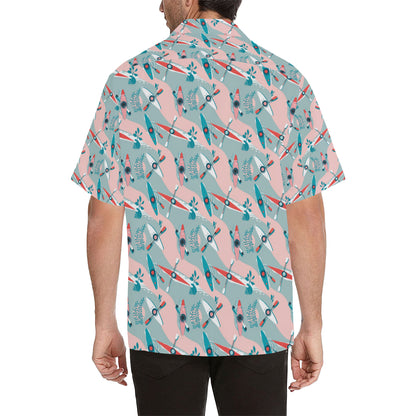 Kayak Pattern Print Design 05 Men's Hawaiian Shirt