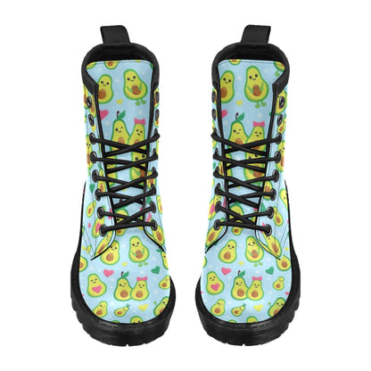 Avocado Pattern Print Design AC09 Women's Boots