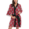 Aztec Pattern Print Design 10 Women's Short Kimono