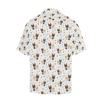 Chihuahua Pattern Print Design 06 Men's Hawaiian Shirt