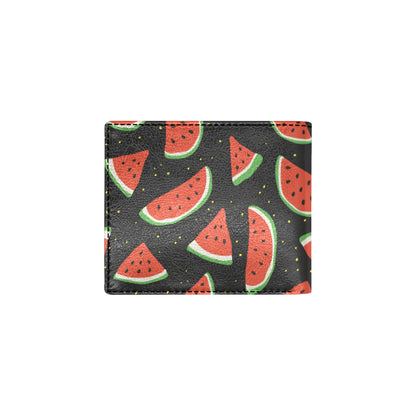 Watermelon Pattern Print Design WM09 Men's ID Card Wallet