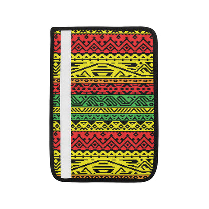 Rastafarian Pattern Print Design A02 Car Seat Belt Cover