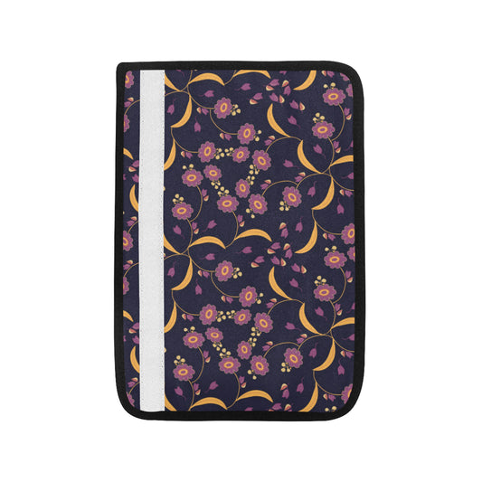 Anemone Pattern Print Design AM012 Car Seat Belt Cover