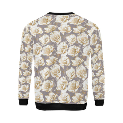 Anemone Pattern Print Design AM05 Men Long Sleeve Sweatshirt