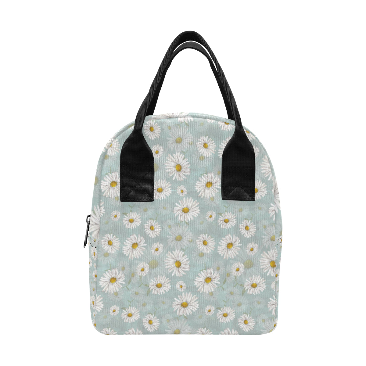 Daisy Pattern Print Design DS012 Insulated Lunch Bag
