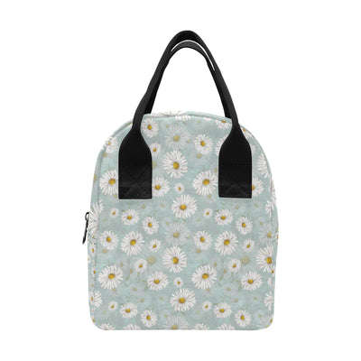 Daisy Pattern Print Design DS012 Insulated Lunch Bag