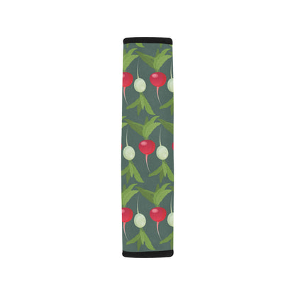 Radish Pattern Print Design A03 Car Seat Belt Cover