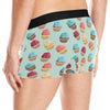 Cupcake Pattern Print Design 01 Men's Boxer Briefs