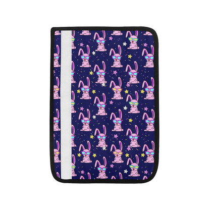 Rabbit Baby Pattern Print Design RB015 Car Seat Belt Cover