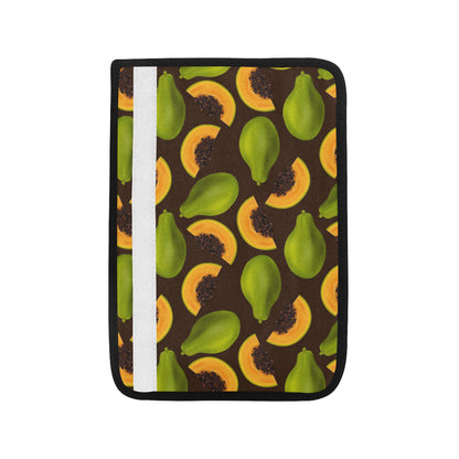 Papaya Pattern Print Design PP04 Car Seat Belt Cover
