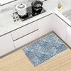 Polynesian Pattern Print Design A03 Kitchen Mat