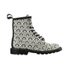 Lotus Pattern Print Women's Boots