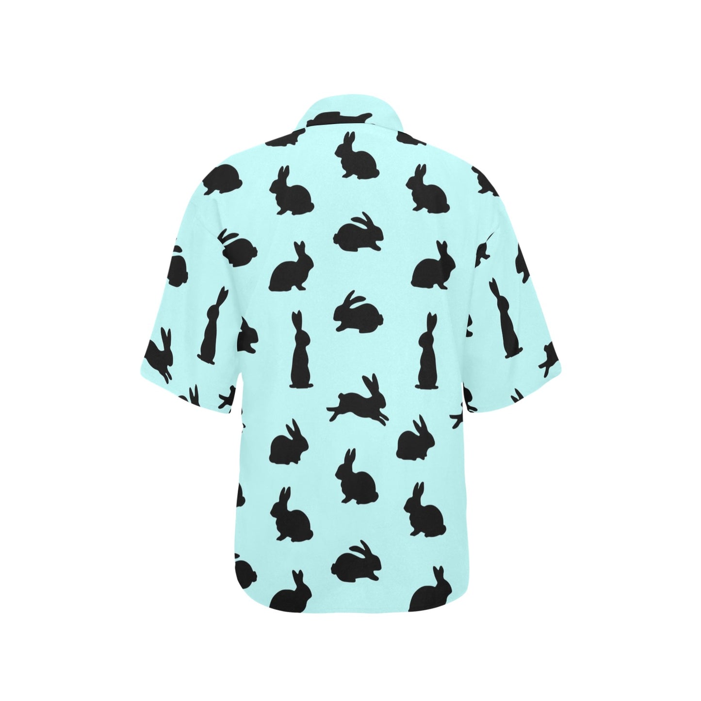 Rabbit Pattern Print Design RB010 Women's Hawaiian Shirt