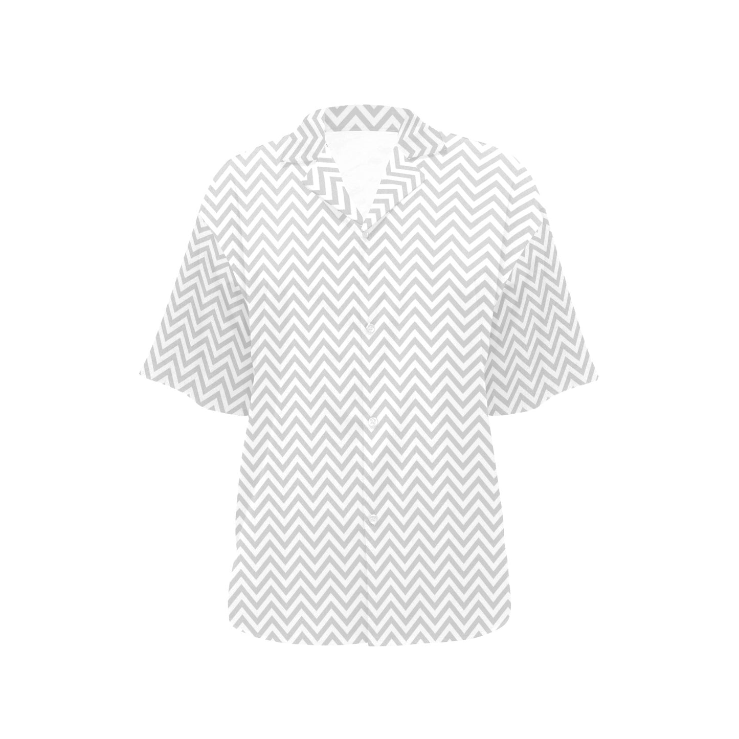 Chevron Print Design LKS401 Women's Hawaiian Shirt