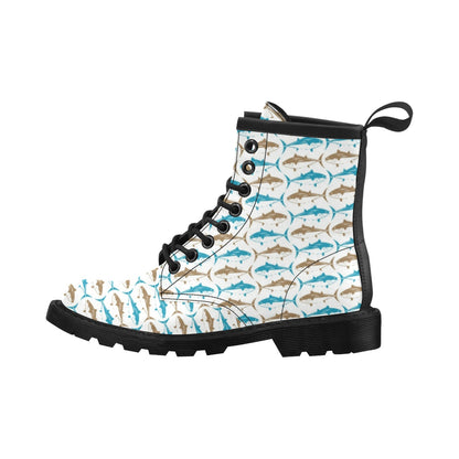 Tuna Fish Print Design LKS301 Women's Boots